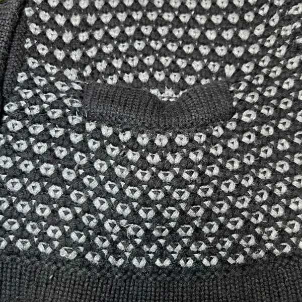 Banana‎ Republic Womens Size Small Metallic Textured Knit Cardigan Sweater Black - Image 14