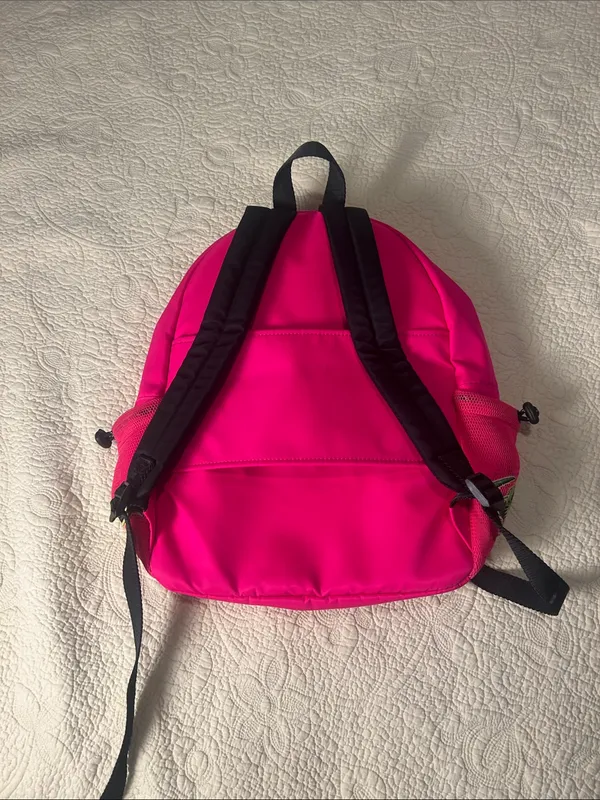 Hot Pink Dinosaur Patch Backpack - Zara - Image 7
