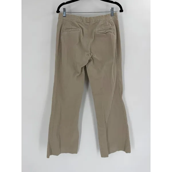 J.‎ Crew Chino Pants Womens Size 10 Tan Khaki Straight Leg Preppy Classic Style - Image 8