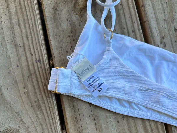 NWOT L*Space piper ribbed bikini top - Image 3