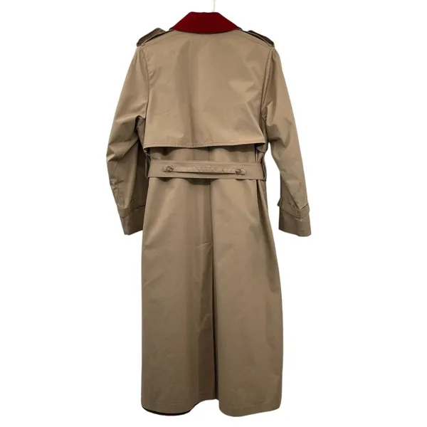 Vintage London Fog Tempo Europa Trench Coat Scarf Set Used 10Pd - Image 2