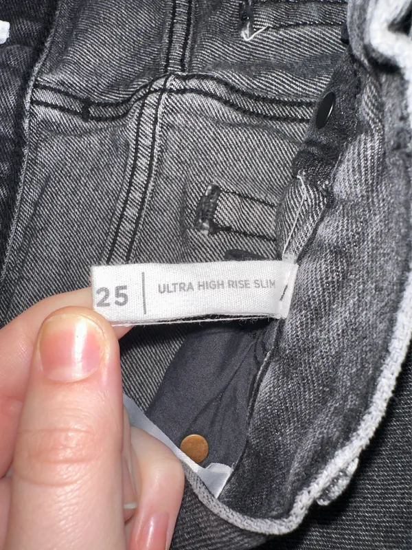 PacSun Jeans Ultra High-Rise Slim Black - Image 2