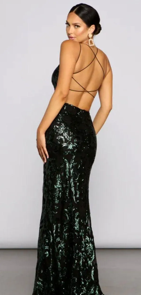 Windsor Green Prom Dress - Image 2