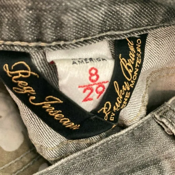 Lucky Brand Classic‎ Rider Jean Gene Montesano Distressed - 29 Sz 8 - Image 10
