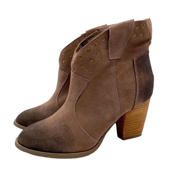 ‎Steve Madden Studded Western booties A6 - Image 2