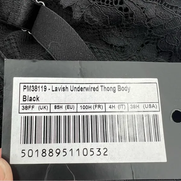 NWT POUR MOI Lavish Thong Bodysuit‎ Sz 38H - Image 6