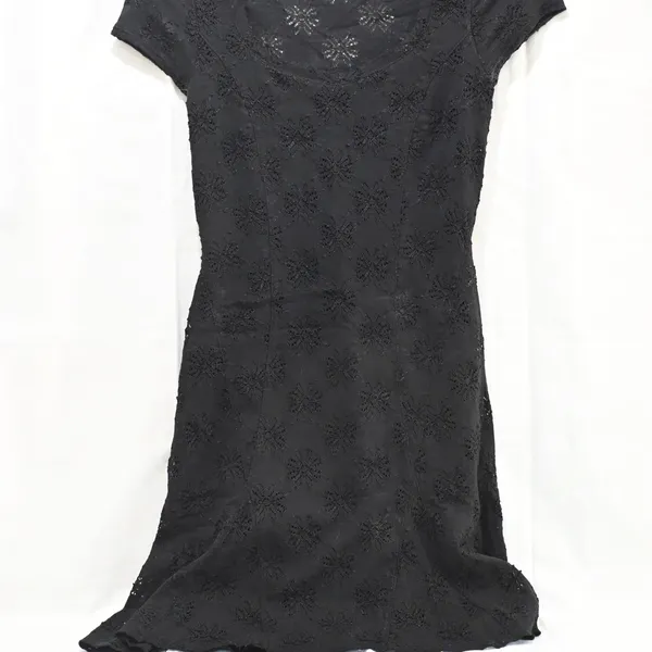 Free People Daisy Lace Godet Dress Size XS Black - Image 3