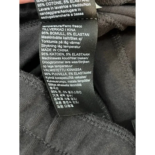 UGG Women's Phaedra Short Gray Elastic Drawstring Flounce Ruffle Lounge XS - Image 10