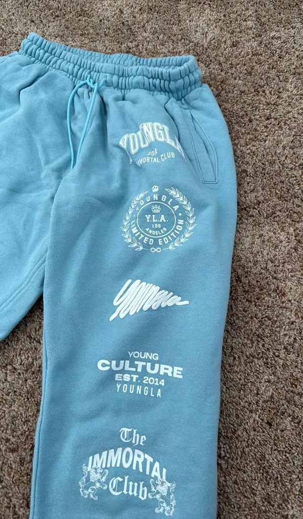 Youngla Sweatpants Blue - Image 2