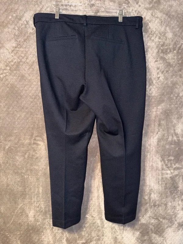 Liverpool Los Angeles Kelsey Trouser Blue Textured Ponte - Image 9
