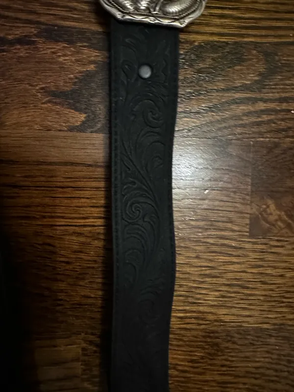 Justin Belt buckle and belt - Image 3