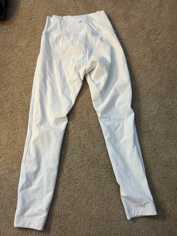 Lululemon White Leggings - Image 2