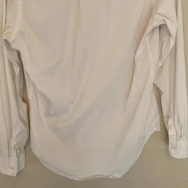 Zara Must have shirt super slim fit sz M business casual preppy button down 90s - Image 8