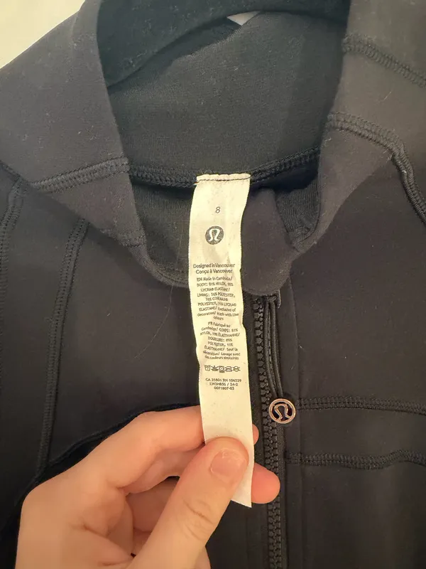 Lululemon Cropped Define Jacket Black - Image 2