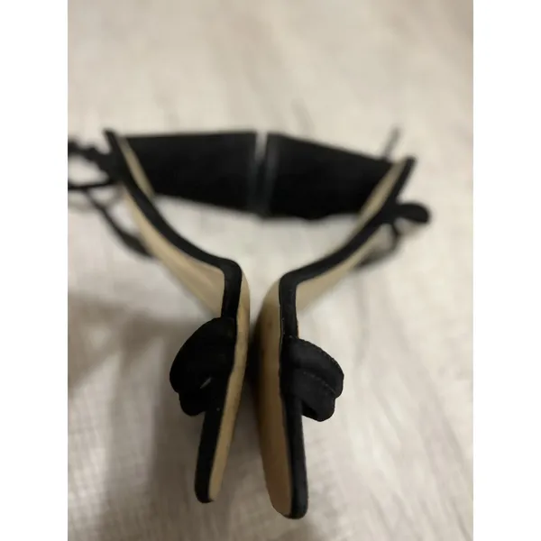 Sam Edelman $140‎ Kia Block Heel Size 8 Black Suede Formal Bridesmaid Prom Shoes - Image 8
