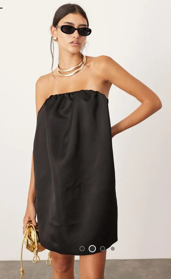 ASOS Black Mini Dress - Image 3