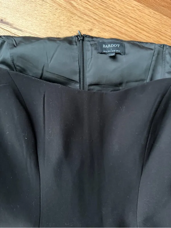 Bardot x REVOLVE Iria Black Off Shoulder Boned Blazer Mini Dress US 8 - Image 5