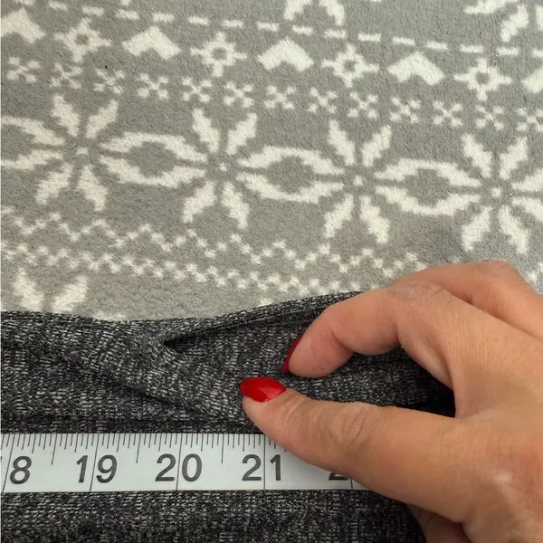 NWT Aritzia Babaton Rico Skirt Marled Gray Long Side Slits‎ Medium Minimalist - Image 11