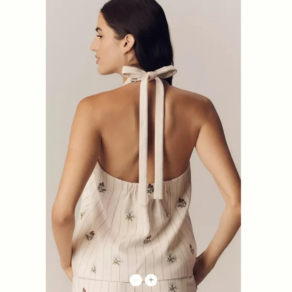 Anthropologie Maeve Longline Halter Vest - Image 2