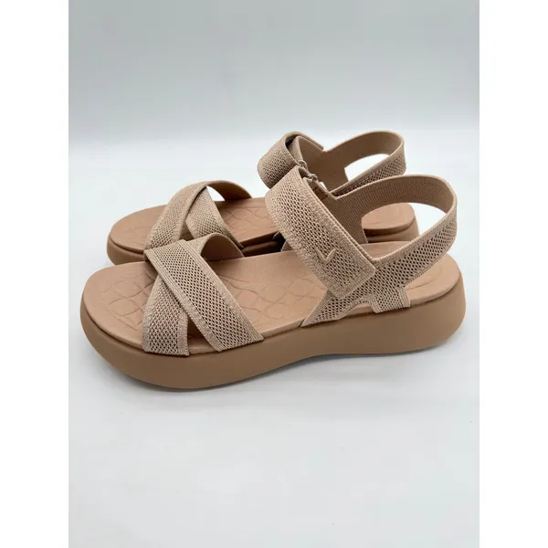Vivaia Kiara AdaptAll Sport Walker Golden Almond Comfort Hook & Loop Sandals 11 - Image 6