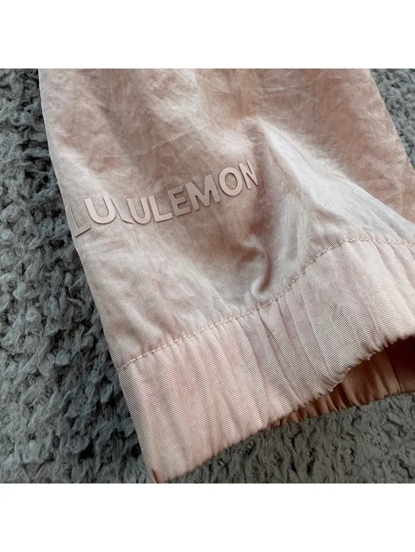 Lululemon Street to Studio Jacket Women’s 10 Dune Blush Pink Hooded Windbreaker - Image 5