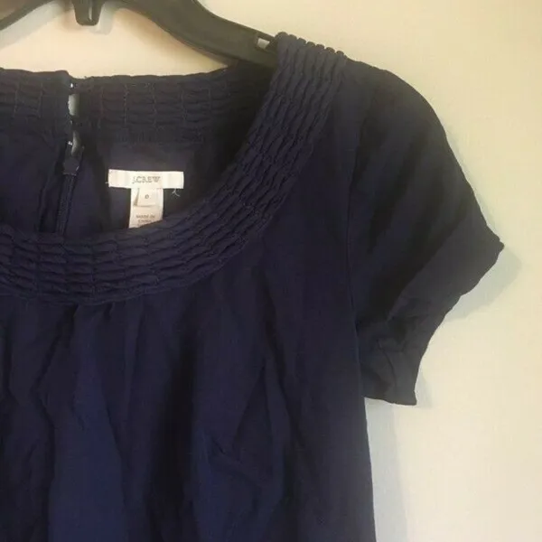 J. Crew size 0 navy dress - Image 3