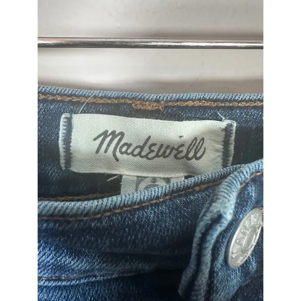 Madewell The Perfect Vintage Jean Women 31 Blue Classic Minimalist Tapered Denim - Image 6
