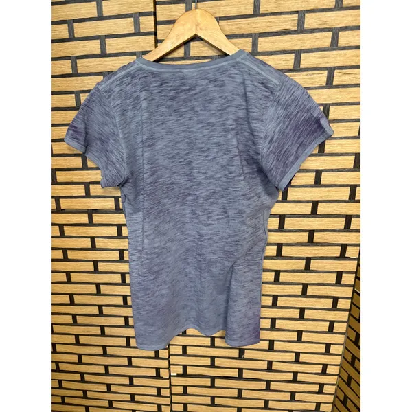 Harley Davidson Purple Burnout V Neck Tee Size Small‎ - Image 2