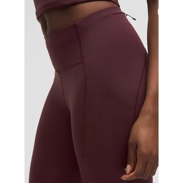 Lululemon Speed Up Tight 25 Womens 8 Purple Running Leggings Luxtreme Pockets - Image 3