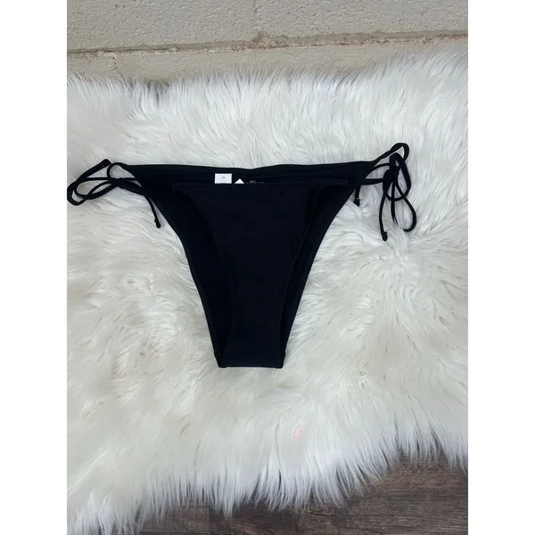 Aerie Black Bikini Bottoms size L NWT - Image 2