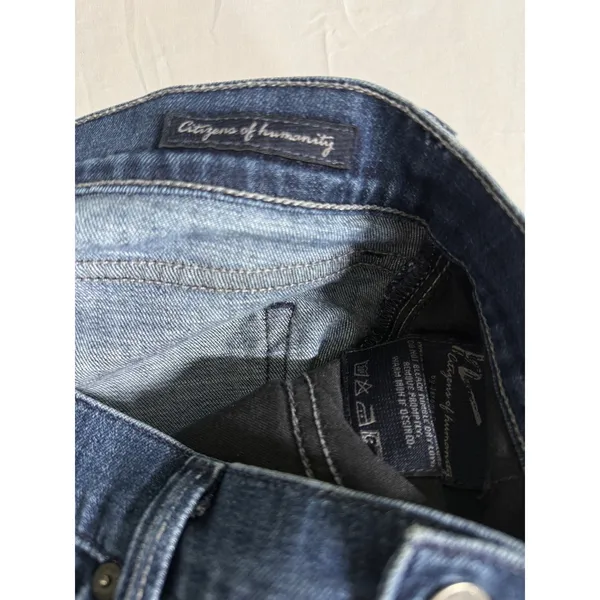 Citizens of Humanity Amber High Rise Bootcut Jeans Blue Stretch Womens Size 27 - Image 2