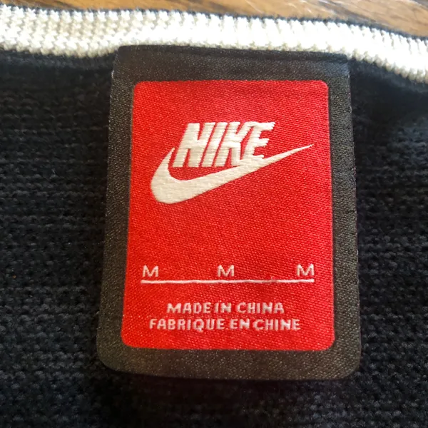 Nike Tech Knit Crew Top Longsleeve Pullover  Black - Image 4