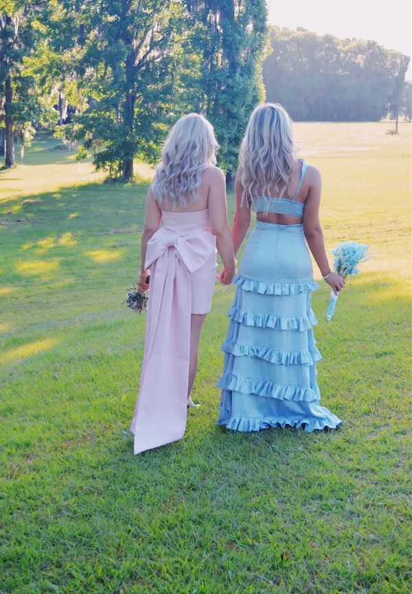 blue prom dress Size 2 - Image 3