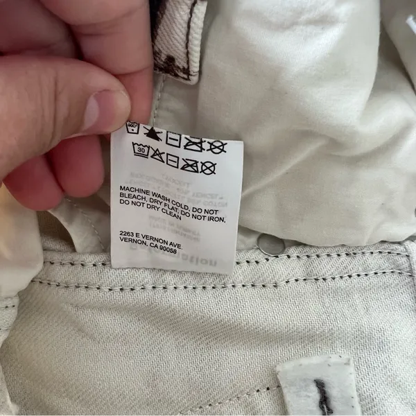Reformation Sonora High Rise Straight Jeans in Desert Sand 23 - Image 13