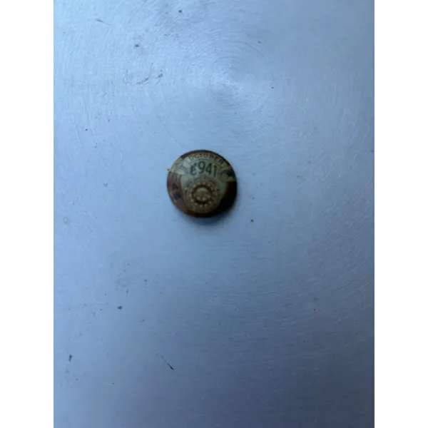Vintage October 1941 UAW CIO Union Dues Pin Button Labor History 0.75 Inch‎ - Image 2