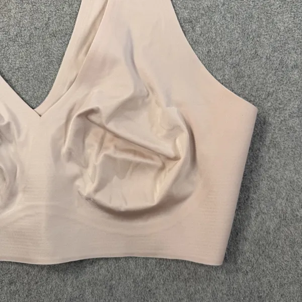 VANITY FAIR 72037 Women's XL Nude Beyond Comfort Wirefree Pullover Bralette Bra - Image 2