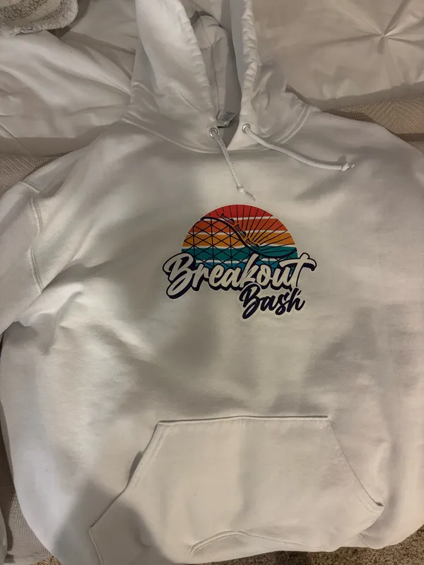 Volleyball tournament hoodie White Size M - Image 2