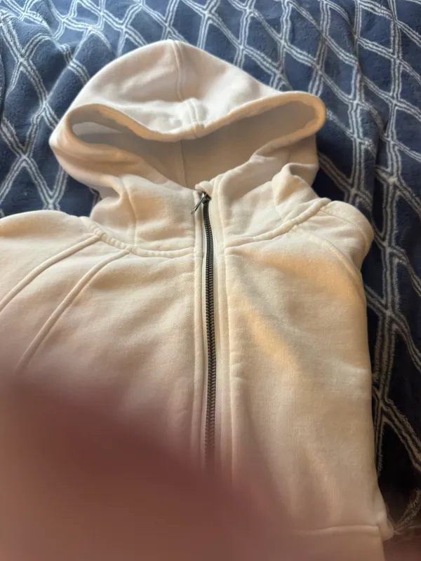 Half Zip Athletic Top White - Image 5