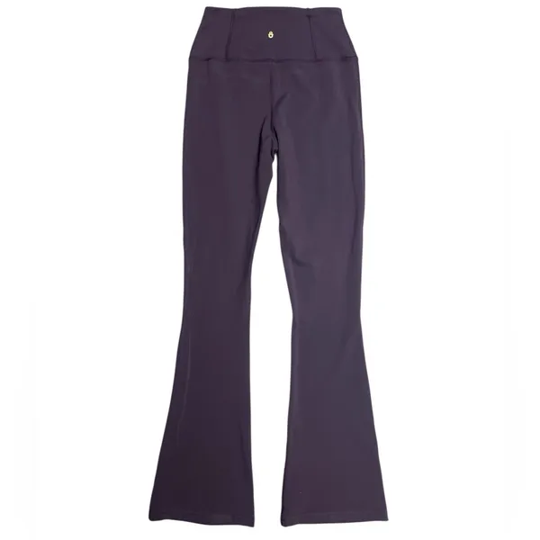 NWOT Spiritual Gangster Dark Purple Flare Leggings Pants Size Small - Image 4