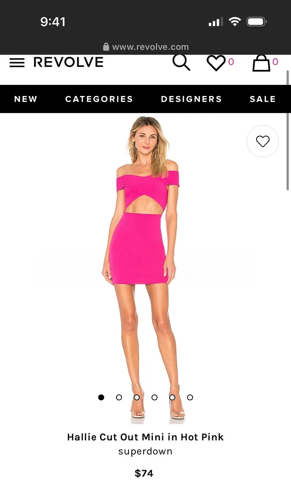superdown Hot Pink Mini Dress - Image 4