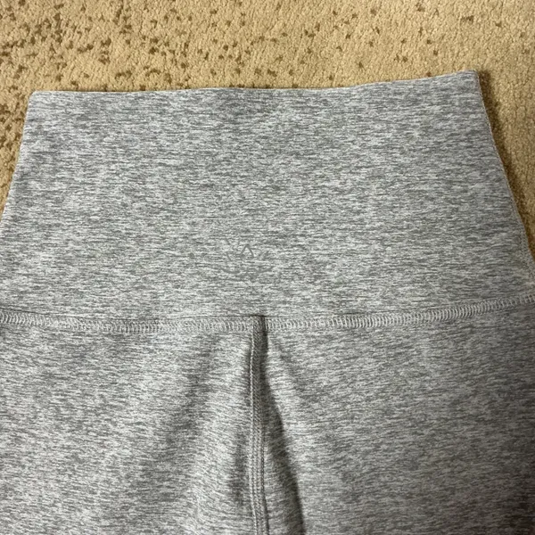 Beyond‎ Yoga Spacedye High Waisted Biker Shorts Grey Heather SD5054 Womens XS - Image 2