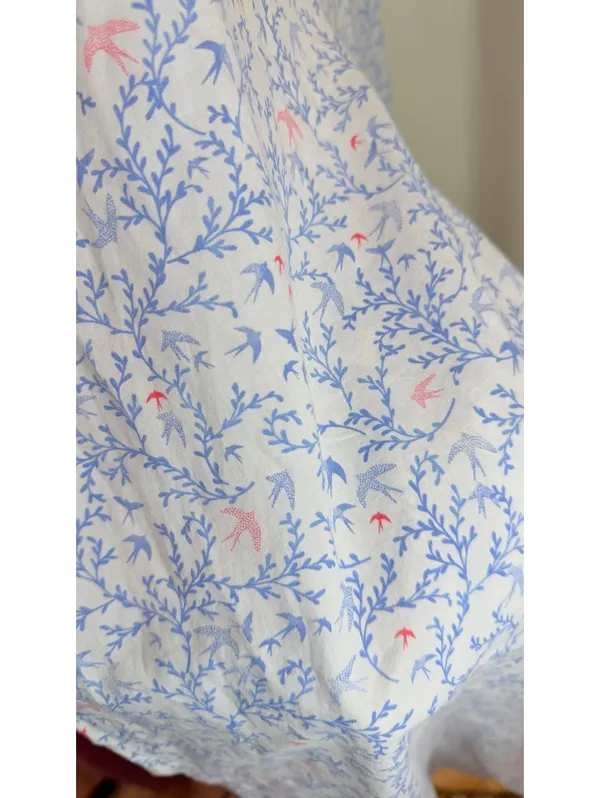 Size XL/XXL Boho Chic romantic pants Blue - Image 2