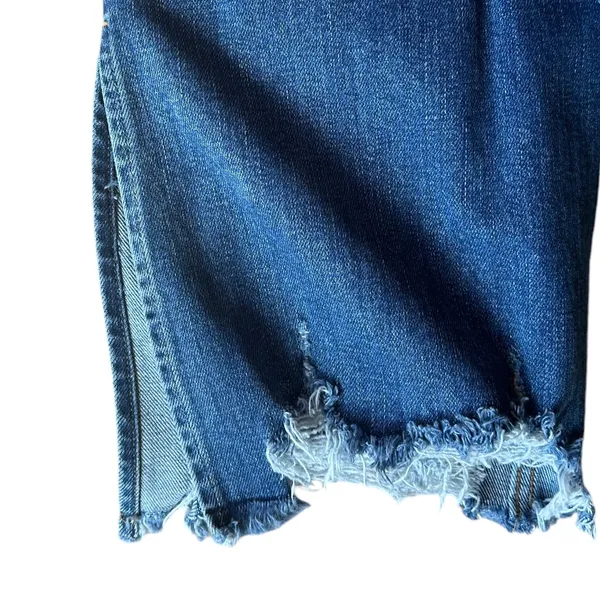 3x1 Empire Crop Flare High Waist Med Wash Blue Jeans Sz‎ 30 - Image 5