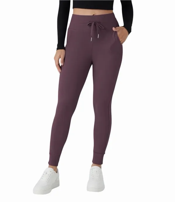 Halara Womens SoftlyZero High Wasited Leggings Size M Drawstring Activewear Gym - Image 2