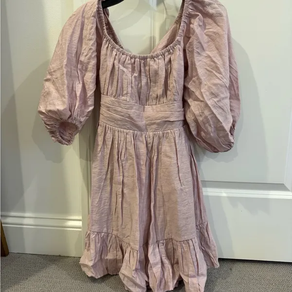Angel Blush Pink Mini Dress Size 4 - Image 2