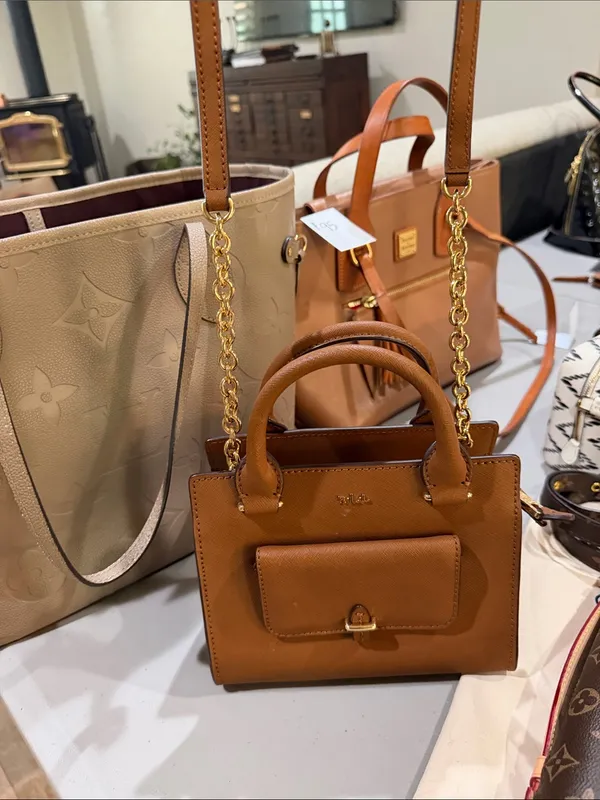 Brown Leather Top - Image 4
