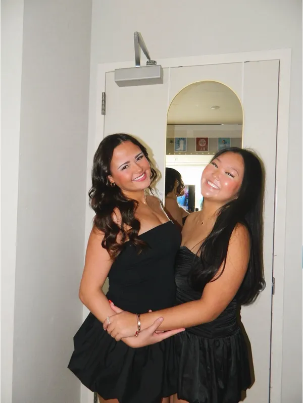 Elmstead Strapless Romper Black Dress - Image 4