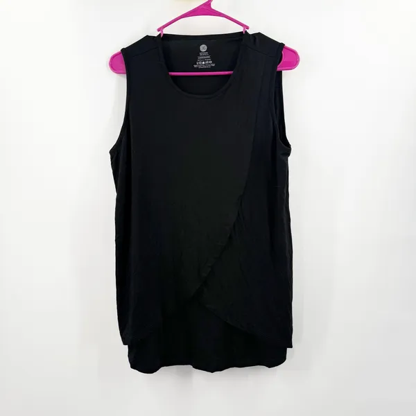 Kindred Bravely Nursing Tank Top SZ Large NEW Black Maternity Breastfeed Layer - Image 3