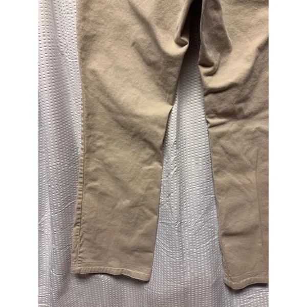 Levi's 550 Relaxed Boot Cut‎ Women Khaki Cotton Spandex Jeans Size 12 M - Image 7
