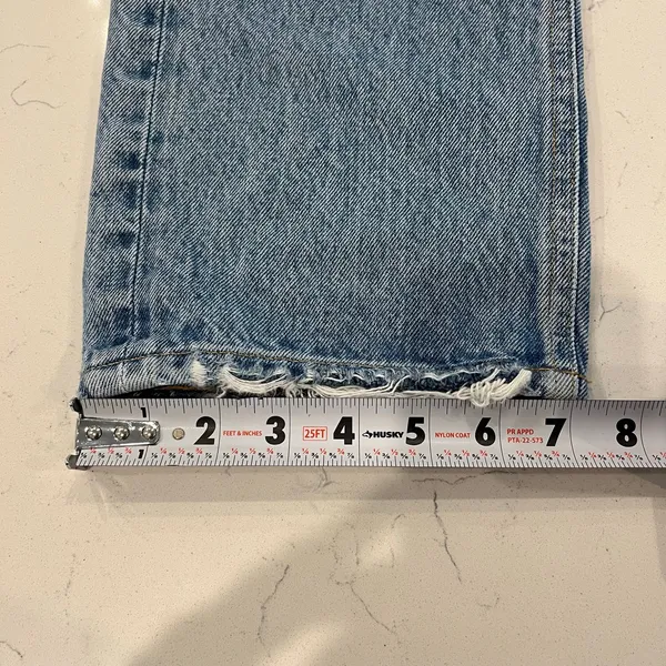 AGOLDE 90's Mid Rise Loose Fit Jeans in Fall Out Size 26 - Image 14